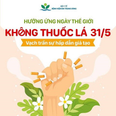 NGÀY THẾ GIỚI KHÔNG THUỐC LÁ 31/5/2025