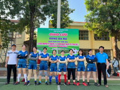 TRƯỜNG THPT LÊ QUÝ ĐÔN THAM DỰ SƠ KẾT THI ĐUA HỌC KỲ I VÀ GIẢI GIAO HỮU BÓNG ĐÁ NỮ CHÀO MỪNG 114 NĂM NGÀY QUỐC TẾ PHỤ NỮ (8/3/1910 – 8/3/2024) THUỘC KHỐI THI ĐUA SỐ 2