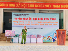 TUYÊN TRUYỀN PHỔ BIẾN KIẾN THỨC PHÒNG, CHỐNG TÁC HẠI CỦA MA TUÝ, ATGT NĂM 2025