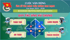 Sinh hoạt chuyên đề Tháng 10 “Ứng xử văn minh trên không gian mạng”