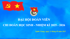 Đồng loạt tổ chức Đại hội Đoàn viên tiến tới Đại hội Đoàn TNCS Hồ Chí Minh Trường THPT Lê Quý Đôn nhiệm kỳ 2025 – 2026