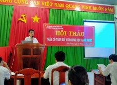 Hội thảo "Thầy cô thay đổi vì trường học hạnh phúc"